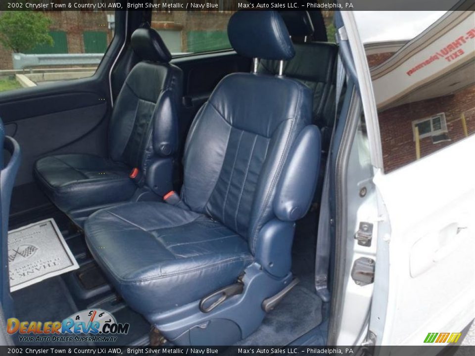 Rear Seat of 2002 Chrysler Town & Country LXi AWD Photo #6