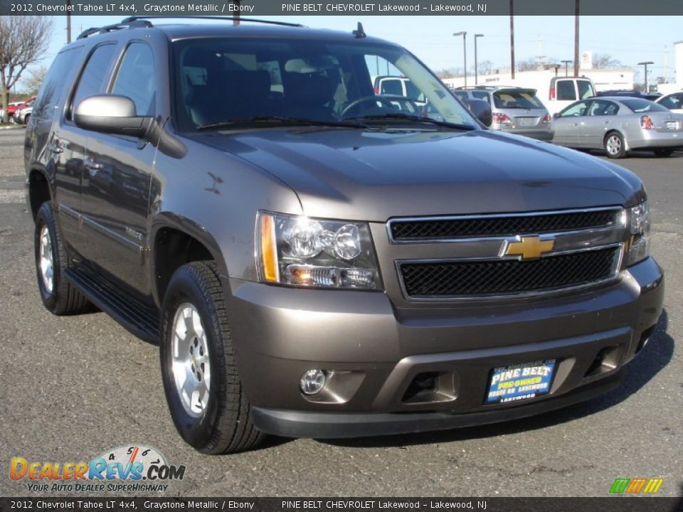 2012 Chevrolet Tahoe LT 4x4 Graystone Metallic / Ebony Photo #3