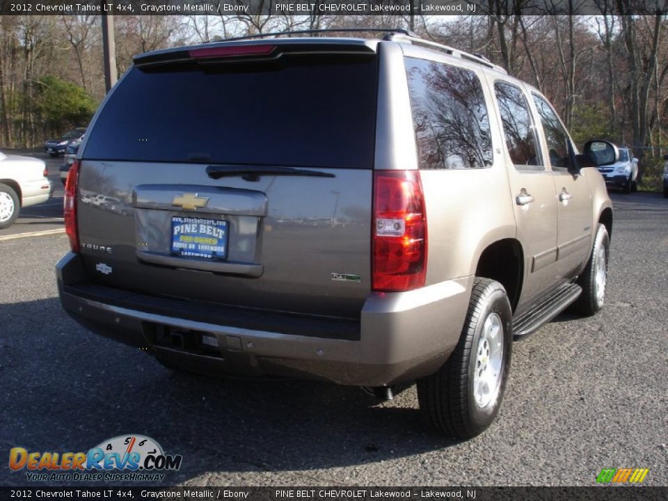 2012 Chevrolet Tahoe LT 4x4 Graystone Metallic / Ebony Photo #4