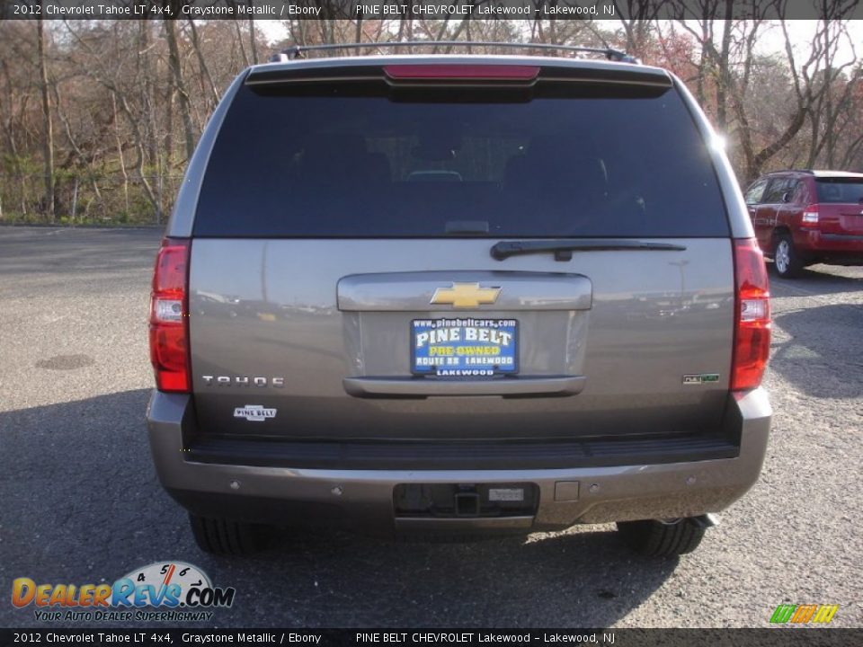 2012 Chevrolet Tahoe LT 4x4 Graystone Metallic / Ebony Photo #5
