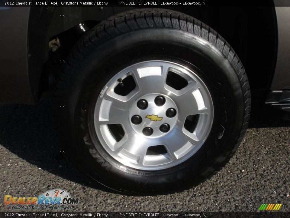 2012 Chevrolet Tahoe LT 4x4 Graystone Metallic / Ebony Photo #8