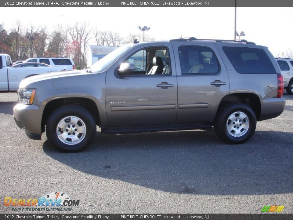 2012 Chevrolet Tahoe LT 4x4 Graystone Metallic / Ebony Photo #9