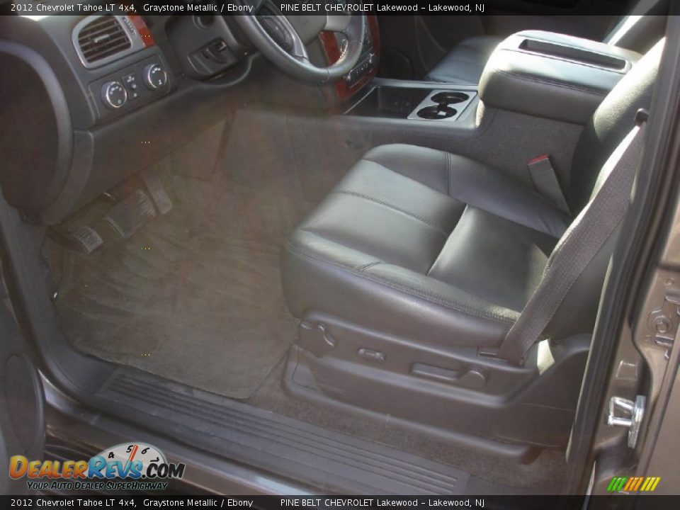 2012 Chevrolet Tahoe LT 4x4 Graystone Metallic / Ebony Photo #10