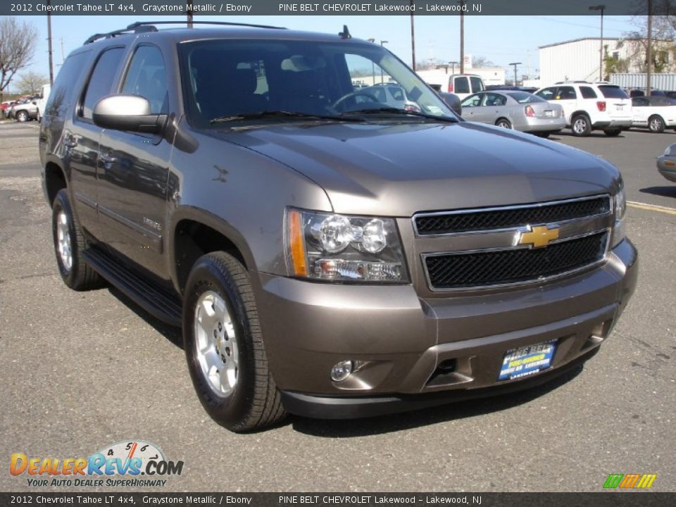 2012 Chevrolet Tahoe LT 4x4 Graystone Metallic / Ebony Photo #3
