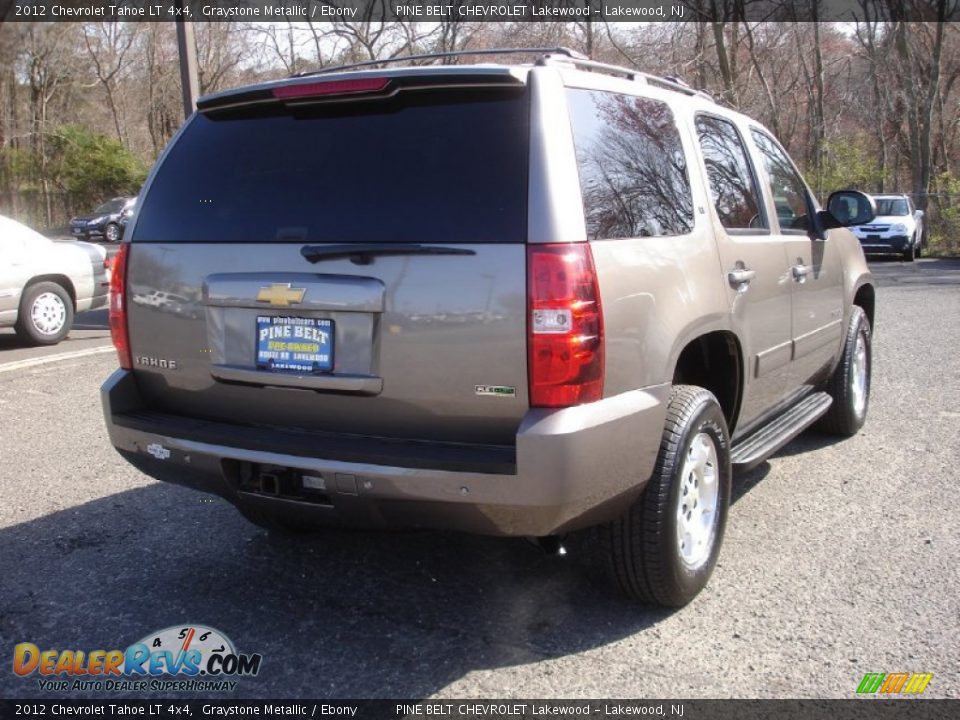 2012 Chevrolet Tahoe LT 4x4 Graystone Metallic / Ebony Photo #4