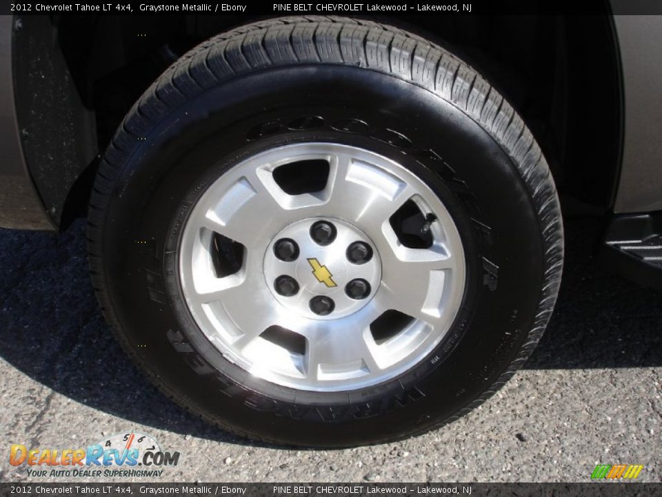 2012 Chevrolet Tahoe LT 4x4 Graystone Metallic / Ebony Photo #8