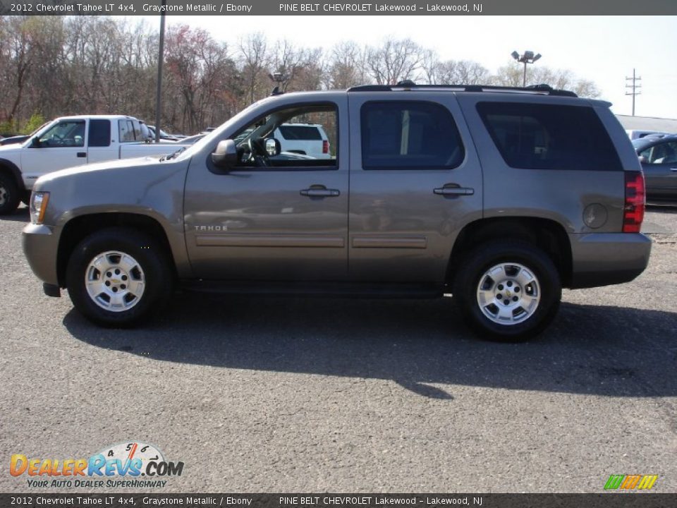 2012 Chevrolet Tahoe LT 4x4 Graystone Metallic / Ebony Photo #9
