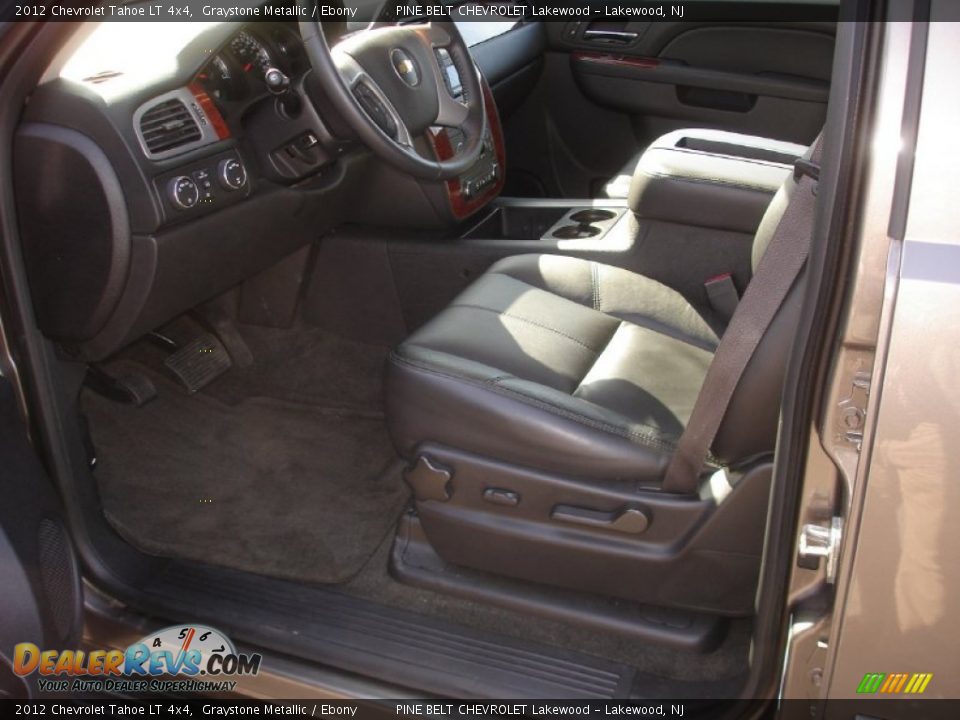 2012 Chevrolet Tahoe LT 4x4 Graystone Metallic / Ebony Photo #10