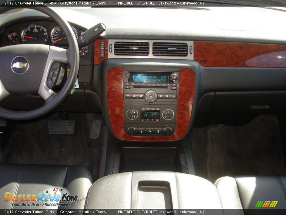 2012 Chevrolet Tahoe LT 4x4 Graystone Metallic / Ebony Photo #12