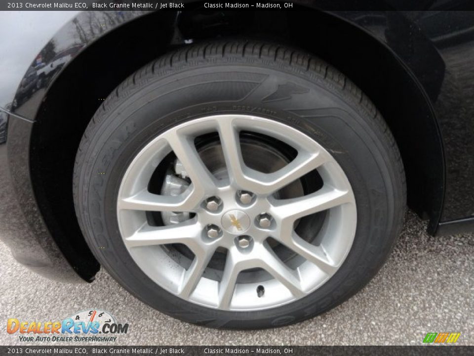 2013 Chevrolet Malibu ECO Black Granite Metallic / Jet Black Photo #5