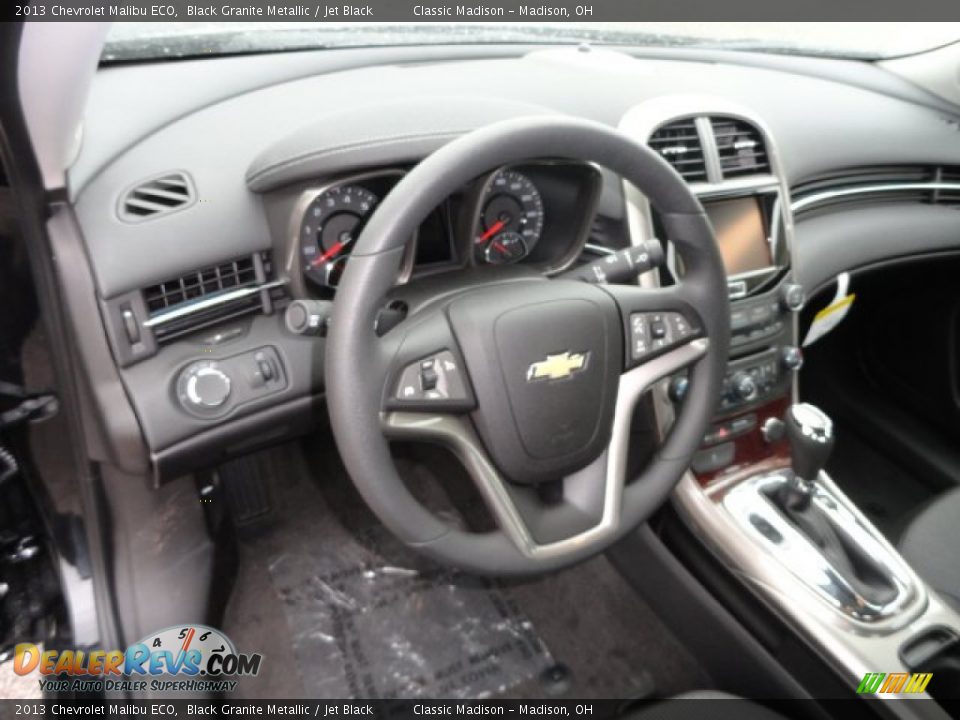 2013 Chevrolet Malibu ECO Black Granite Metallic / Jet Black Photo #11
