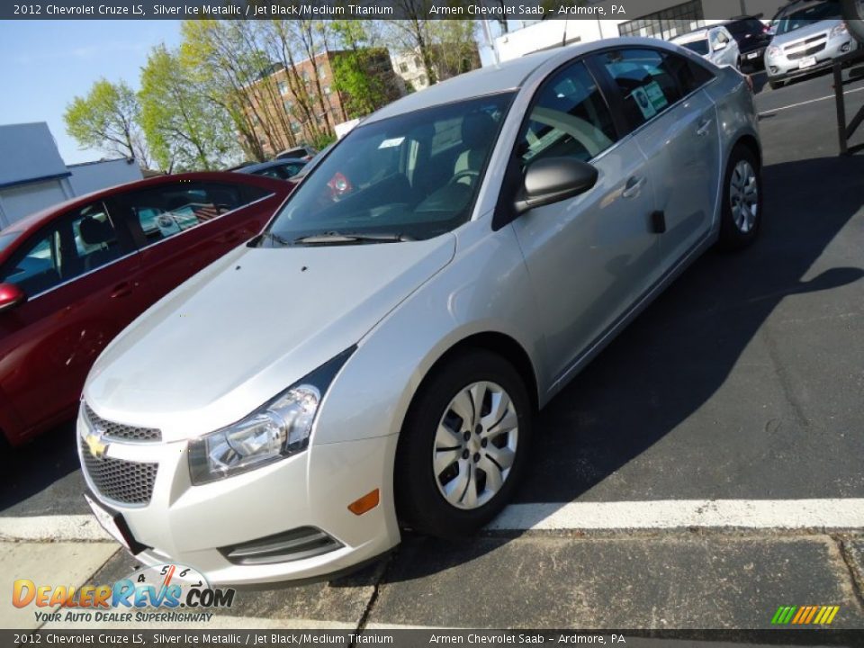 2012 Chevrolet Cruze LS Silver Ice Metallic / Jet Black/Medium Titanium Photo #1