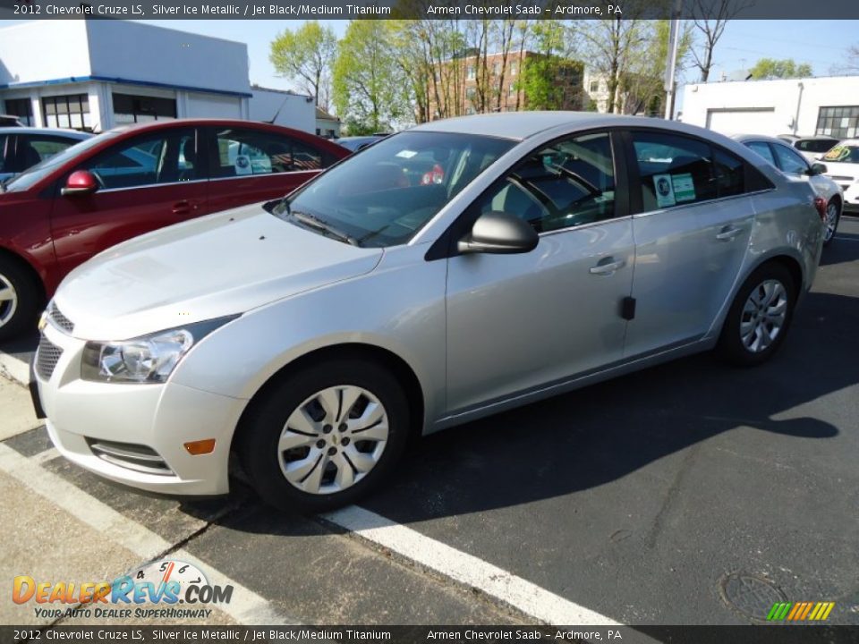 2012 Chevrolet Cruze LS Silver Ice Metallic / Jet Black/Medium Titanium Photo #2
