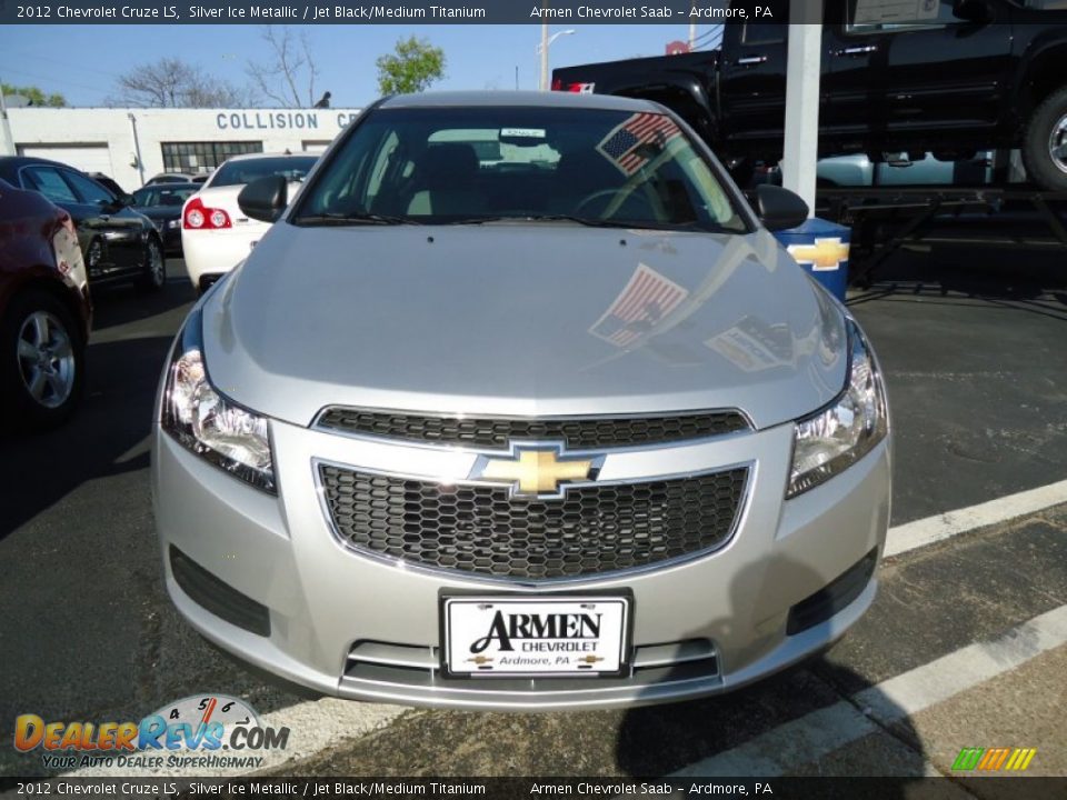 2012 Chevrolet Cruze LS Silver Ice Metallic / Jet Black/Medium Titanium Photo #3