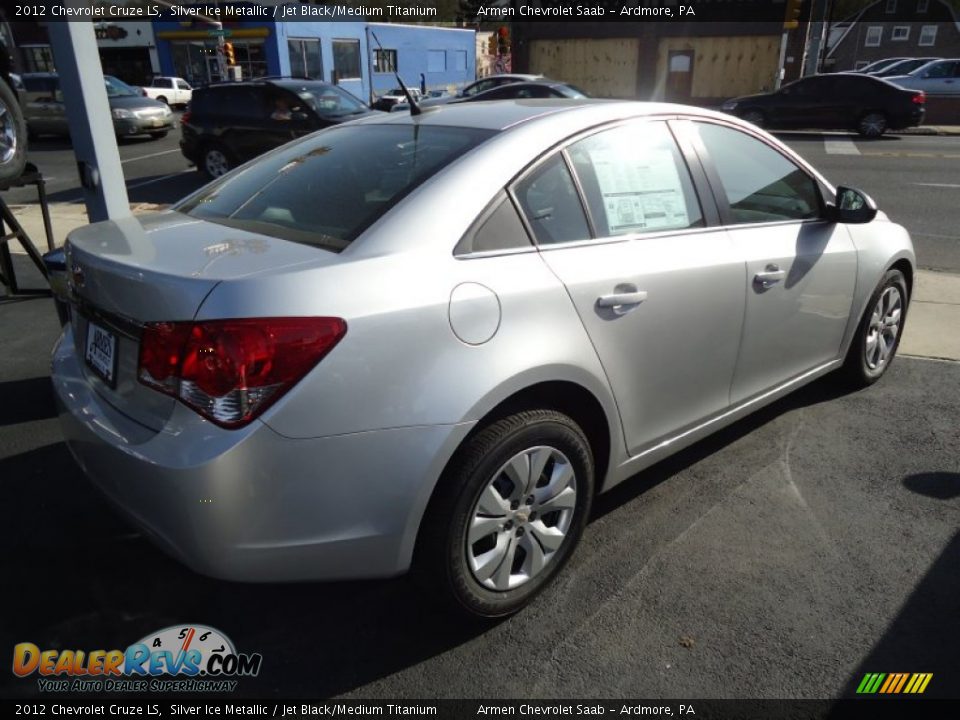 2012 Chevrolet Cruze LS Silver Ice Metallic / Jet Black/Medium Titanium Photo #4