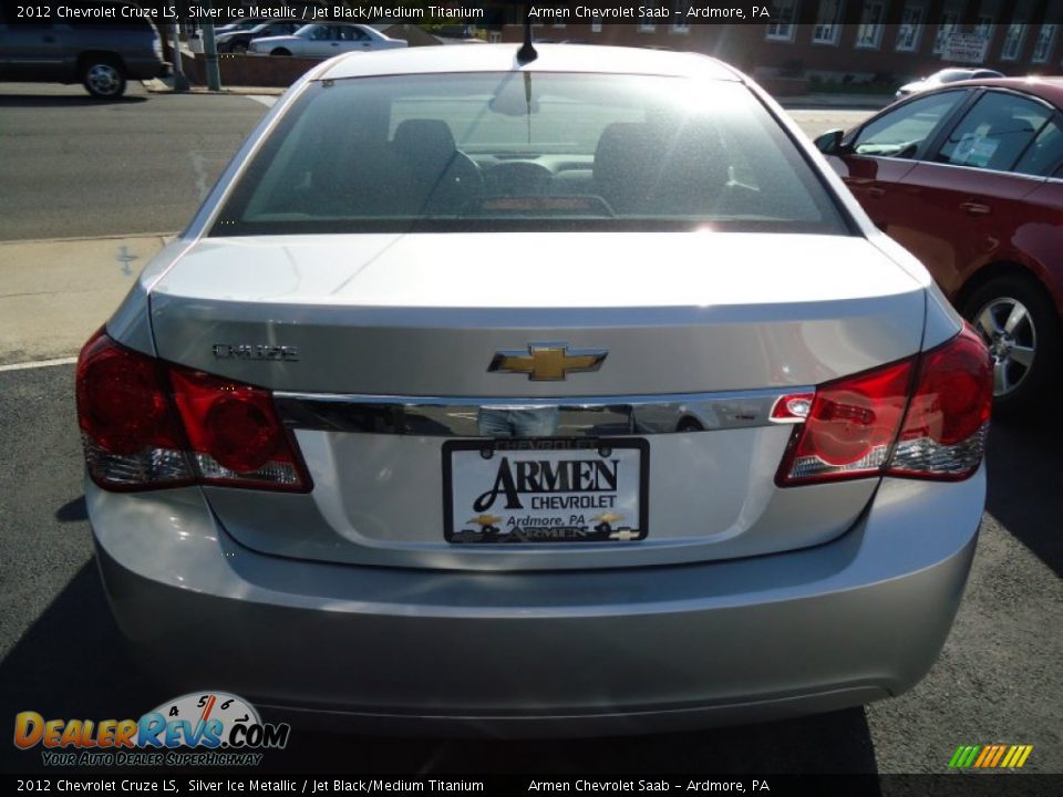 2012 Chevrolet Cruze LS Silver Ice Metallic / Jet Black/Medium Titanium Photo #5