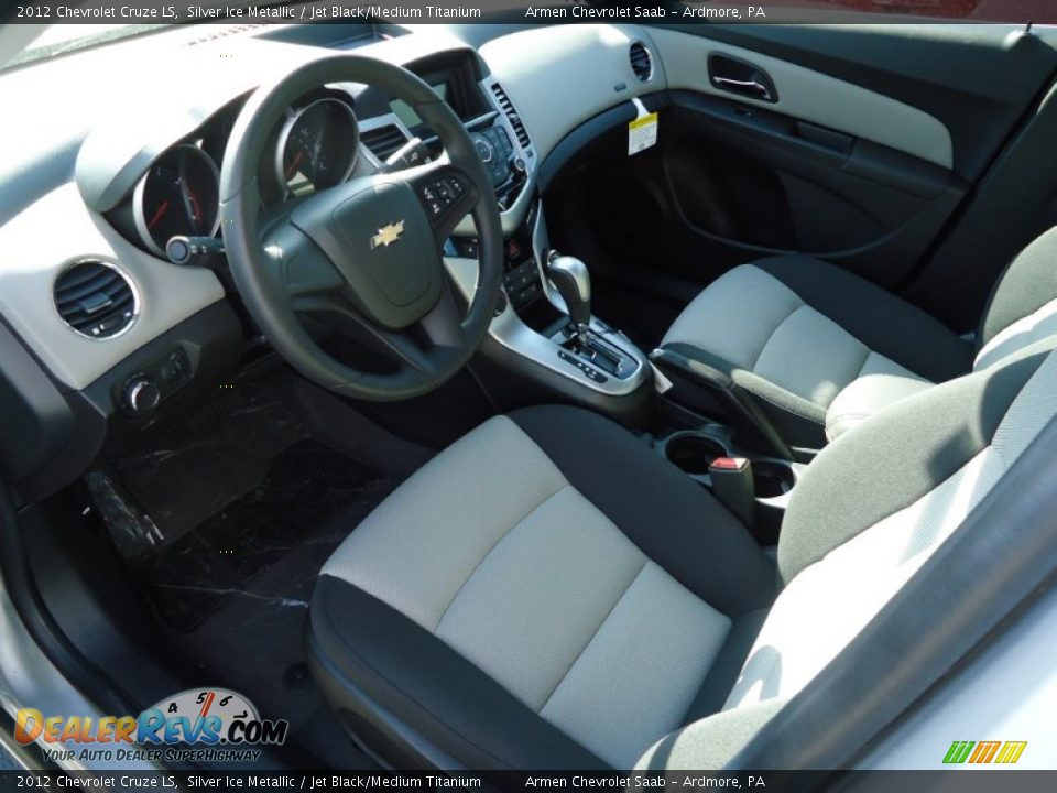 2012 Chevrolet Cruze LS Silver Ice Metallic / Jet Black/Medium Titanium Photo #6