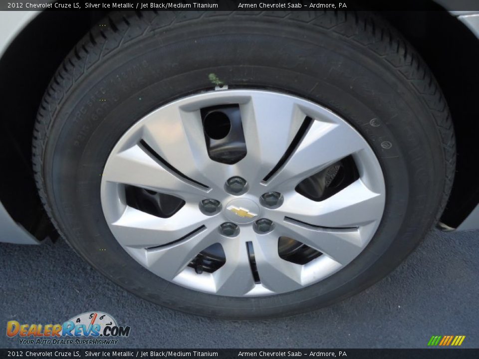 2012 Chevrolet Cruze LS Silver Ice Metallic / Jet Black/Medium Titanium Photo #9