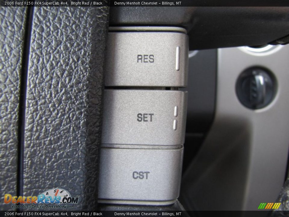 2006 Ford F150 FX4 SuperCab 4x4 Bright Red / Black Photo #12