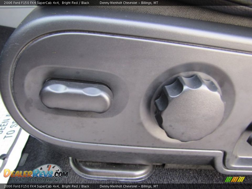 2006 Ford F150 FX4 SuperCab 4x4 Bright Red / Black Photo #13