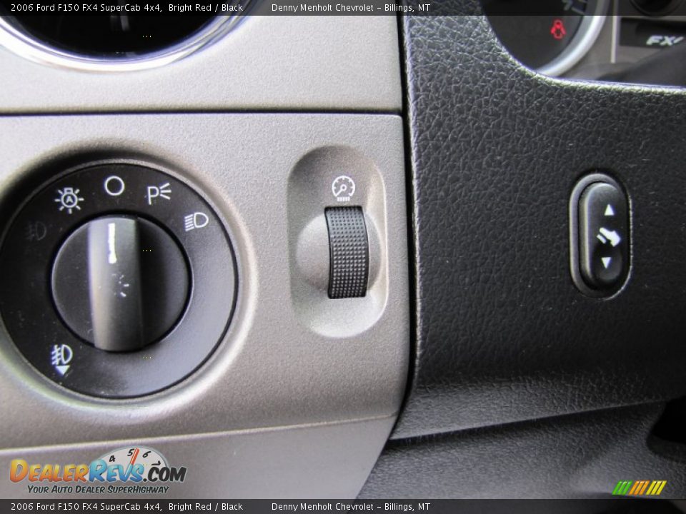 2006 Ford F150 FX4 SuperCab 4x4 Bright Red / Black Photo #15