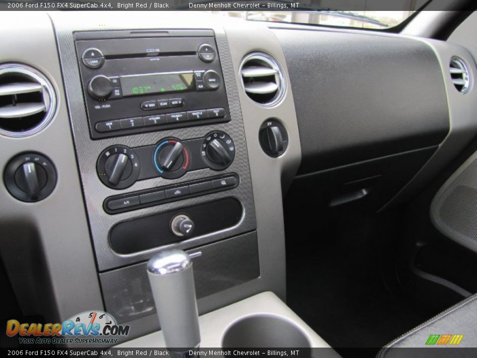2006 Ford F150 FX4 SuperCab 4x4 Bright Red / Black Photo #17