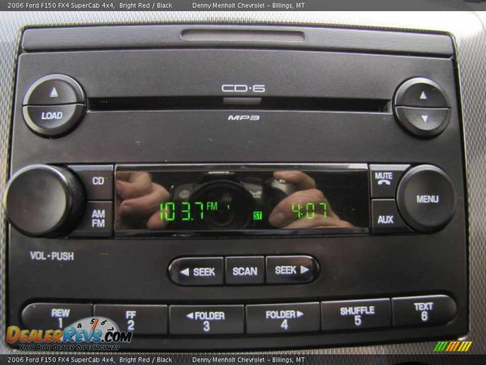 2006 Ford F150 FX4 SuperCab 4x4 Bright Red / Black Photo #19