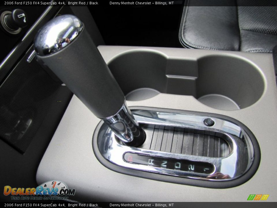 2006 Ford F150 FX4 SuperCab 4x4 Bright Red / Black Photo #22