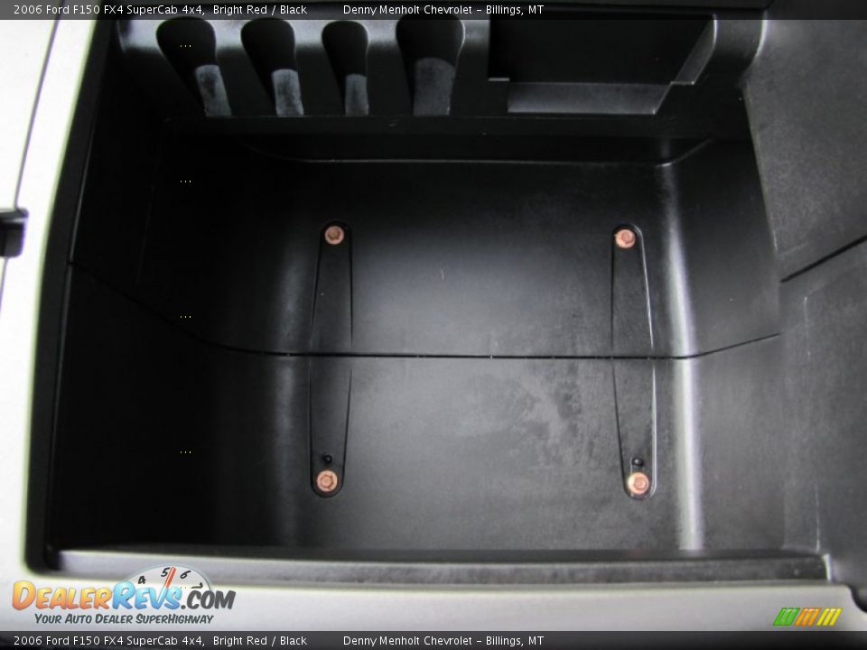 2006 Ford F150 FX4 SuperCab 4x4 Bright Red / Black Photo #24