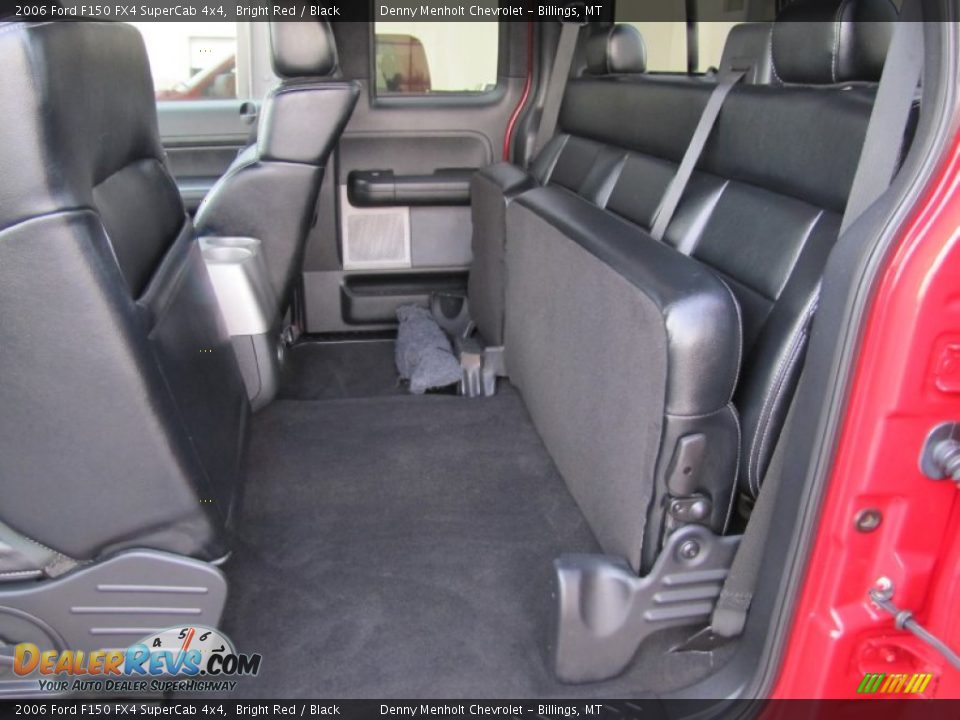 2006 Ford F150 FX4 SuperCab 4x4 Bright Red / Black Photo #28