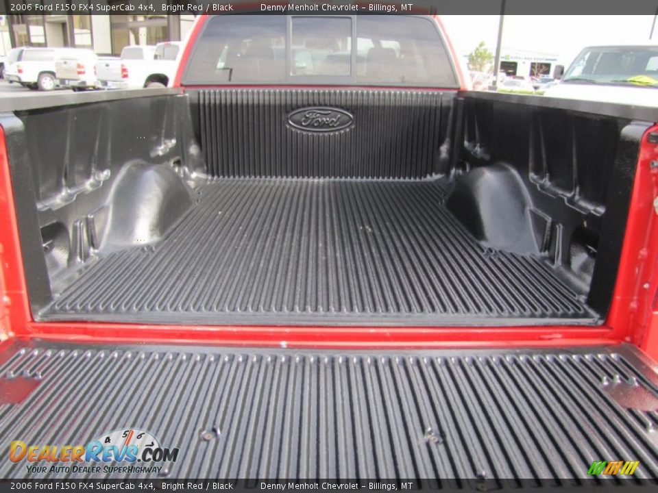2006 Ford F150 FX4 SuperCab 4x4 Bright Red / Black Photo #29