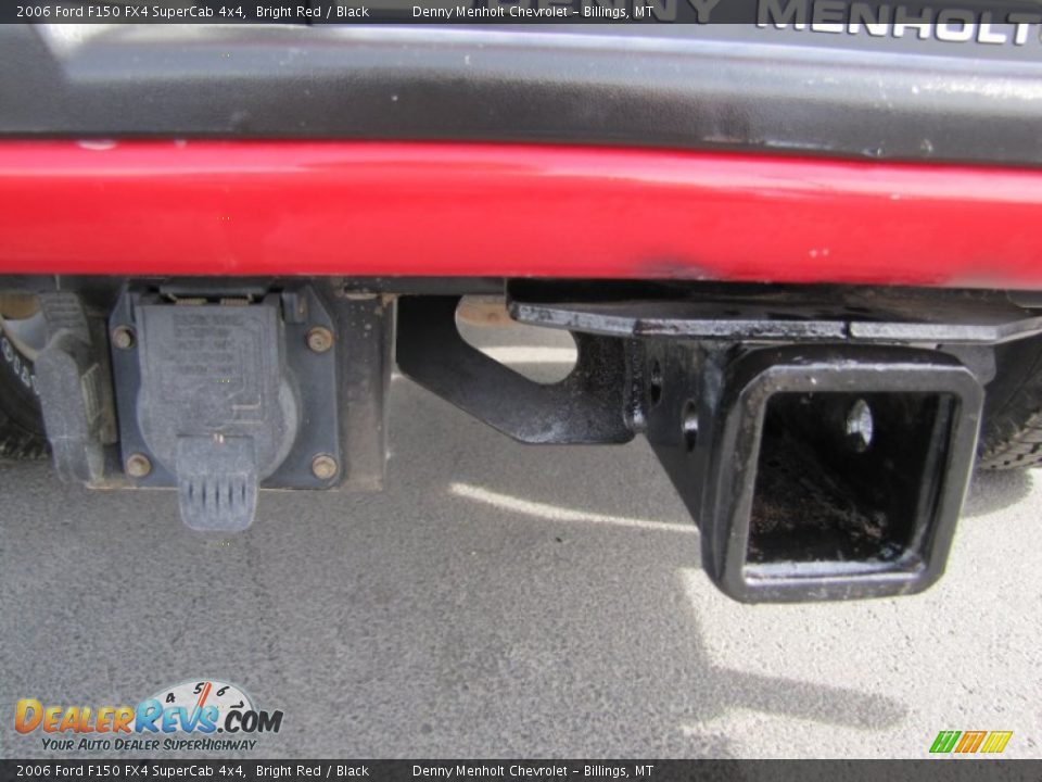 2006 Ford F150 FX4 SuperCab 4x4 Bright Red / Black Photo #30