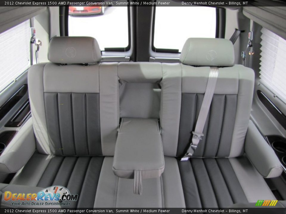 2012 Chevrolet Express 1500 AWD Passenger Conversion Van Summit White / Medium Pewter Photo #33