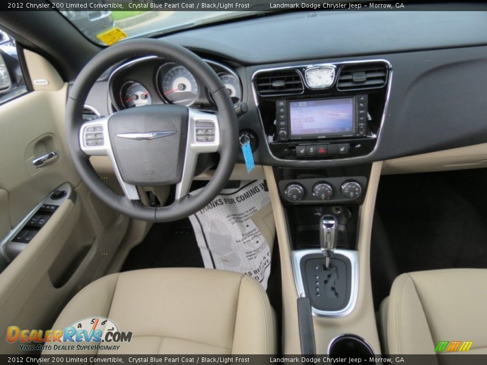 Dashboard of 2012 Chrysler 200 Limited Convertible Photo #8