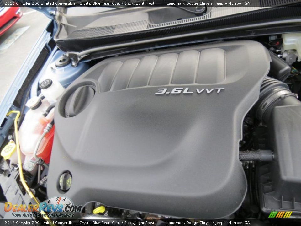 2012 Chrysler 200 Limited Convertible 3.6 Liter DOHC 24-Valve VVT Pentastar V6 Engine Photo #10