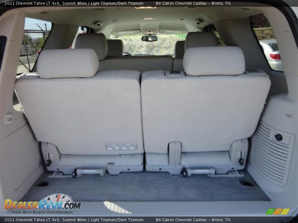 2011 Chevrolet Tahoe LT 4x4 Summit White / Light Titanium/Dark Titanium Photo #4