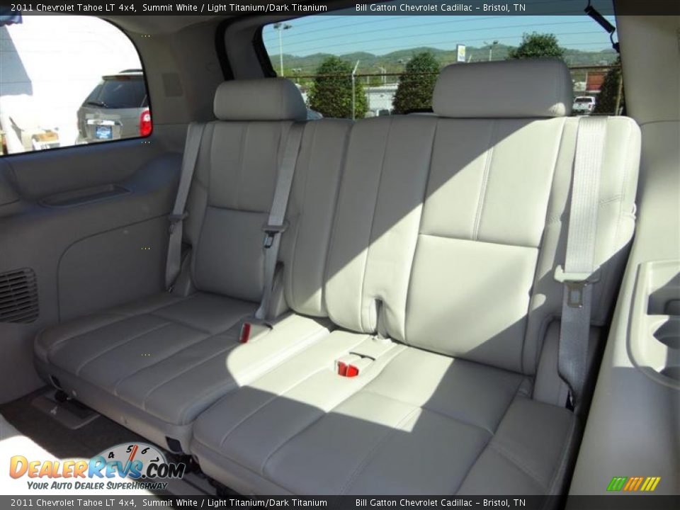 2011 Chevrolet Tahoe LT 4x4 Summit White / Light Titanium/Dark Titanium Photo #5