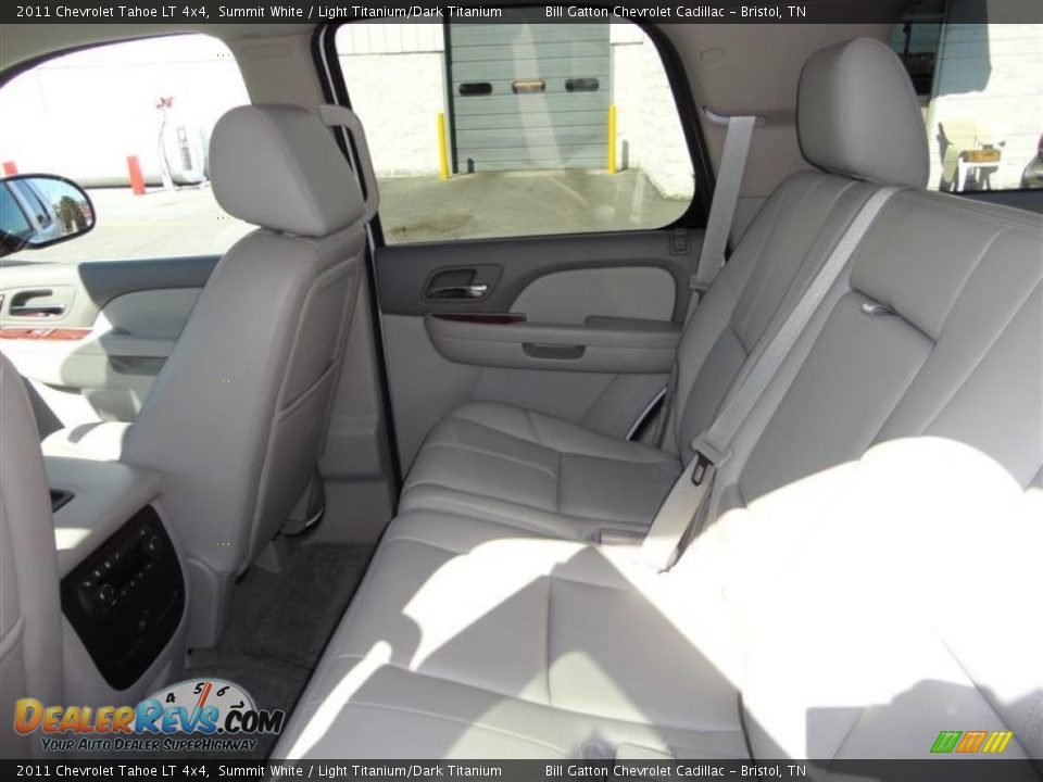 2011 Chevrolet Tahoe LT 4x4 Summit White / Light Titanium/Dark Titanium Photo #6