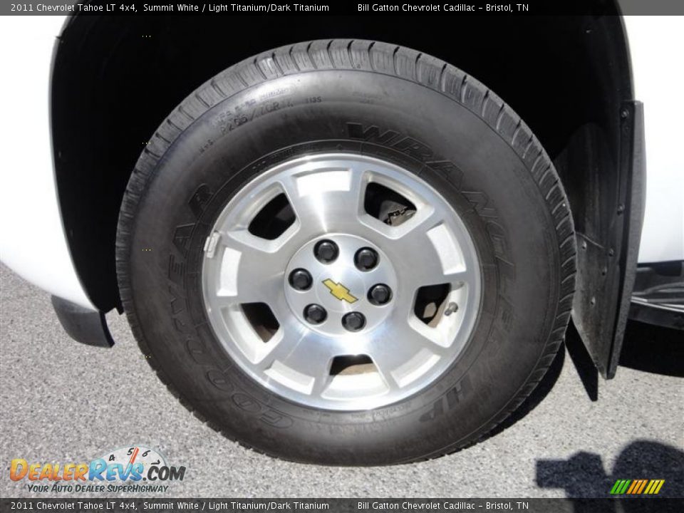 2011 Chevrolet Tahoe LT 4x4 Summit White / Light Titanium/Dark Titanium Photo #9