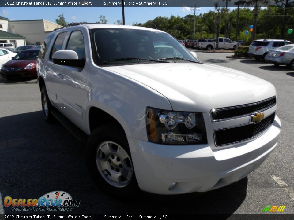 2012 Chevrolet Tahoe LT Summit White / Ebony Photo #1