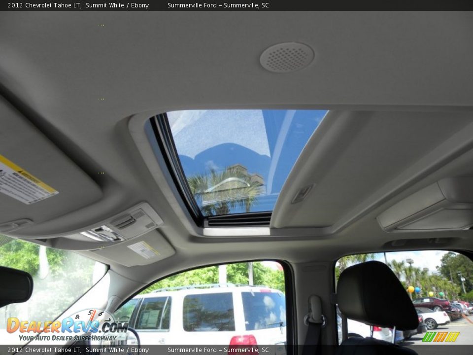 2012 Chevrolet Tahoe LT Summit White / Ebony Photo #4