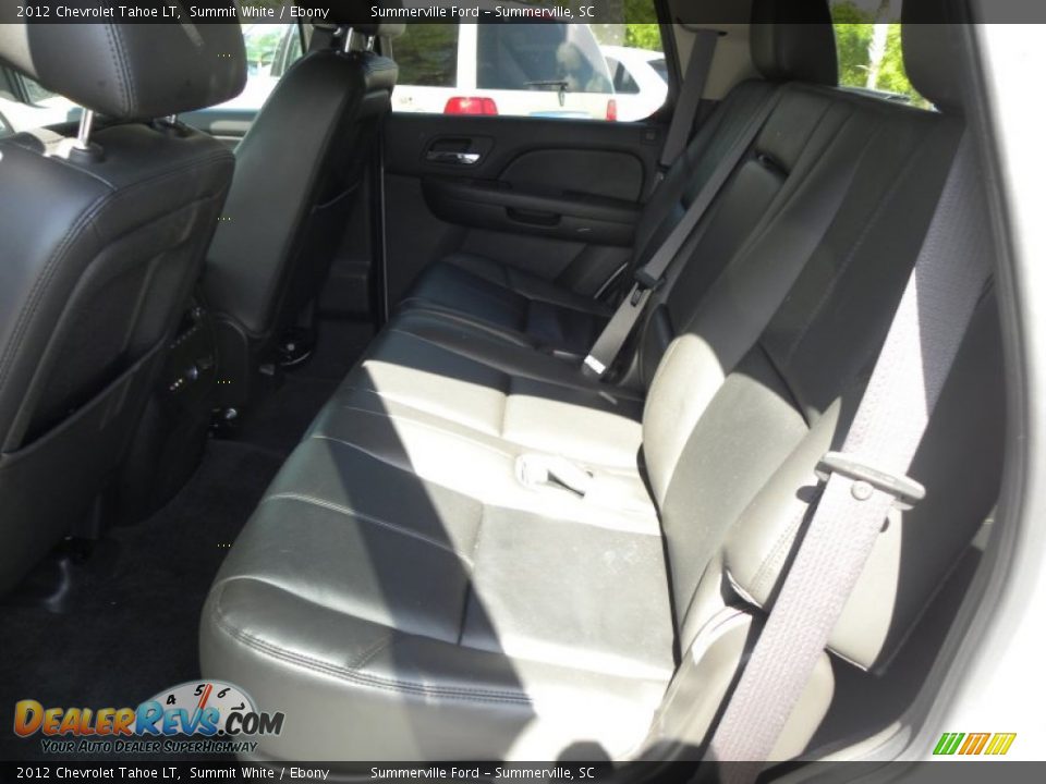 2012 Chevrolet Tahoe LT Summit White / Ebony Photo #7