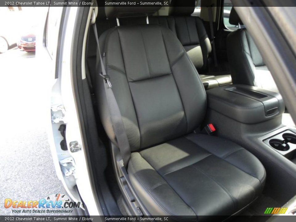 2012 Chevrolet Tahoe LT Summit White / Ebony Photo #10