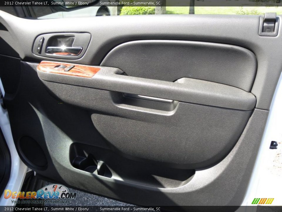 2012 Chevrolet Tahoe LT Summit White / Ebony Photo #11