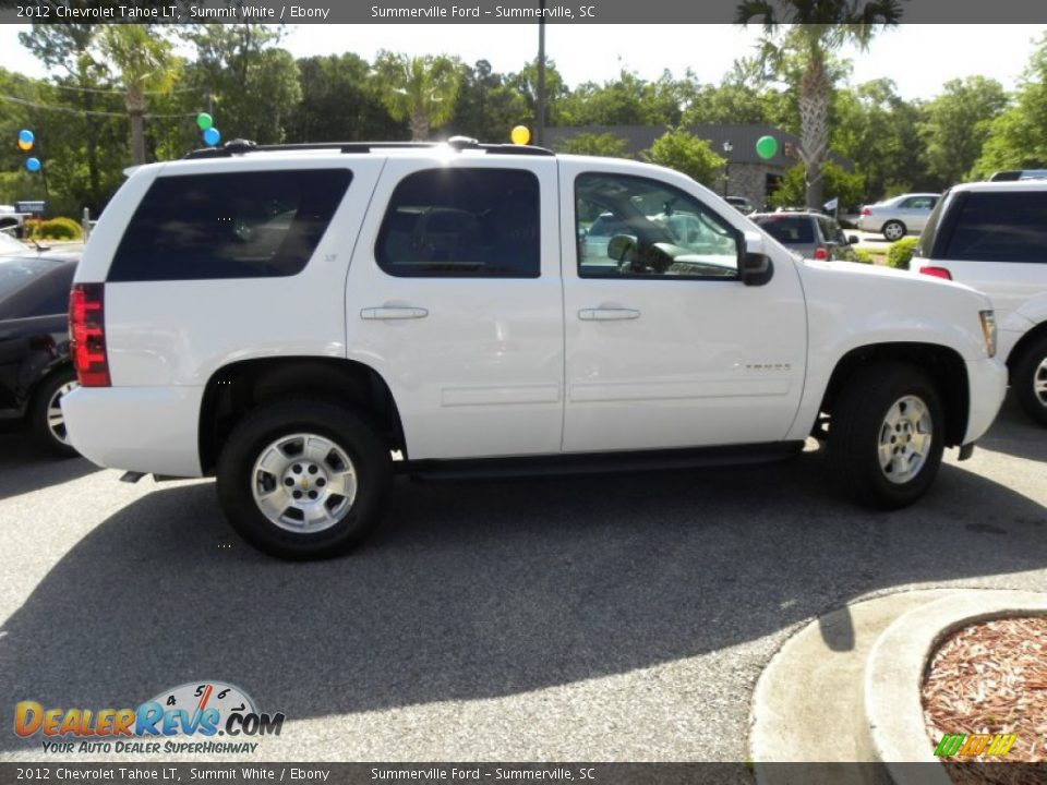 2012 Chevrolet Tahoe LT Summit White / Ebony Photo #14