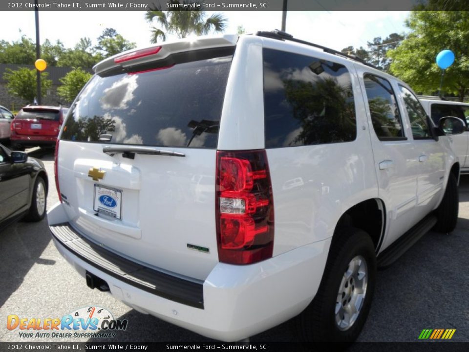 2012 Chevrolet Tahoe LT Summit White / Ebony Photo #15