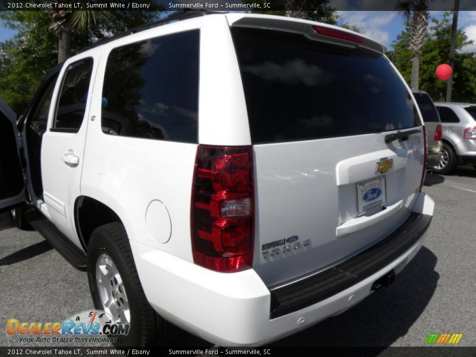 2012 Chevrolet Tahoe LT Summit White / Ebony Photo #17