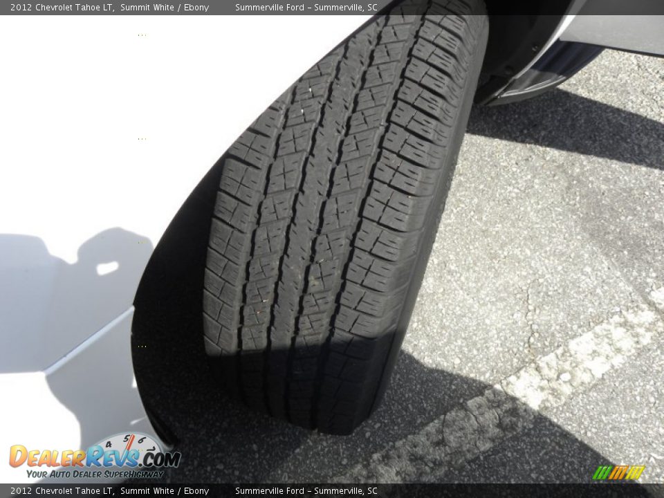 2012 Chevrolet Tahoe LT Summit White / Ebony Photo #19