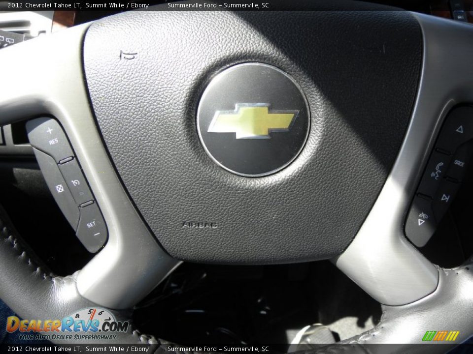 2012 Chevrolet Tahoe LT Summit White / Ebony Photo #22