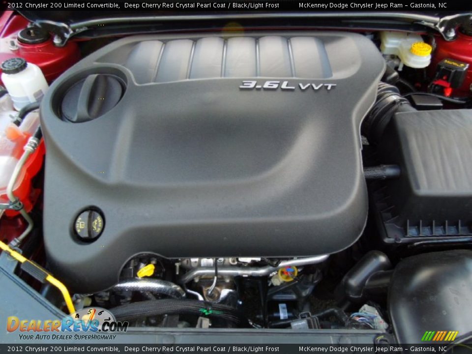 2012 Chrysler 200 Limited Convertible 3.6 Liter DOHC 24-Valve VVT Pentastar V6 Engine Photo #21